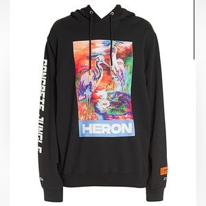 NWT Heron Preston Concrete Jungle hoodie